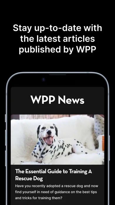 Capturas de tela do Wounded Paw Project