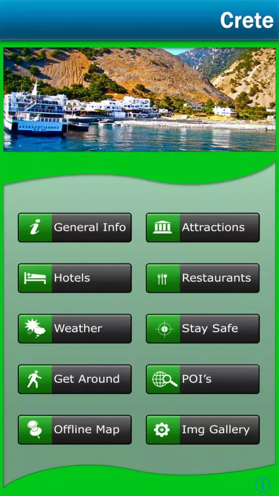 Crete Island Offline Travel应用截图