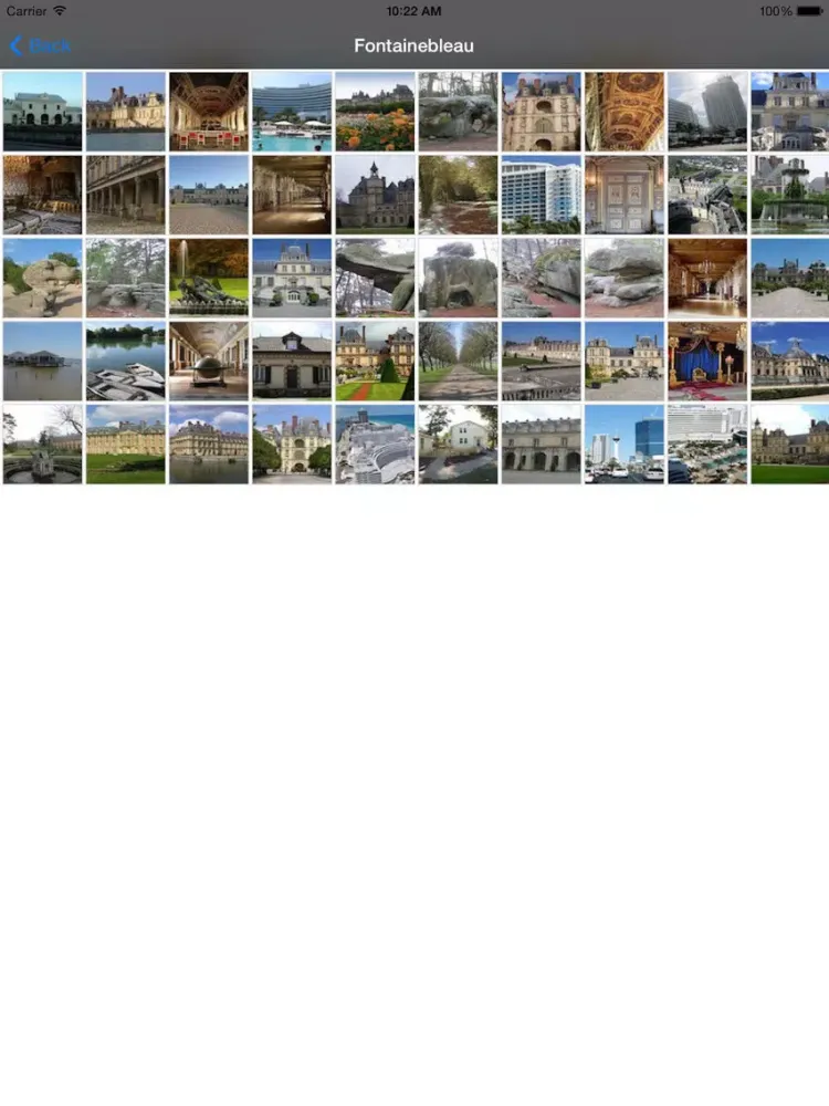 Fontainebleau Offline Guide iPad  स्क्रीनशॉट