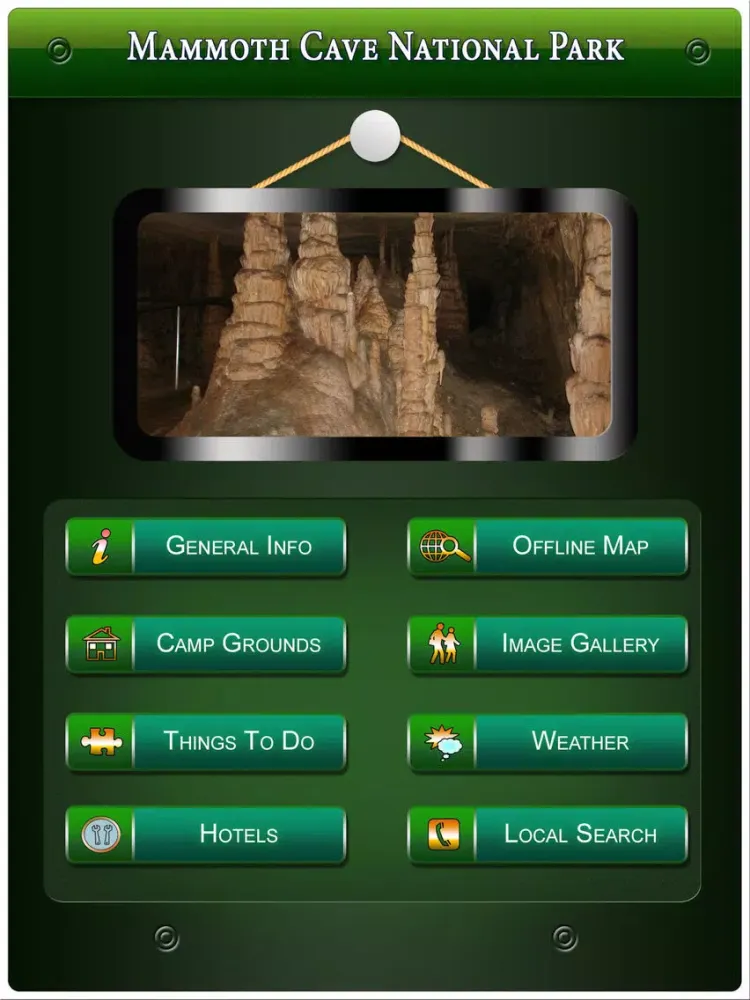 Mammoth Cave National Park - US iPad  Screenshots