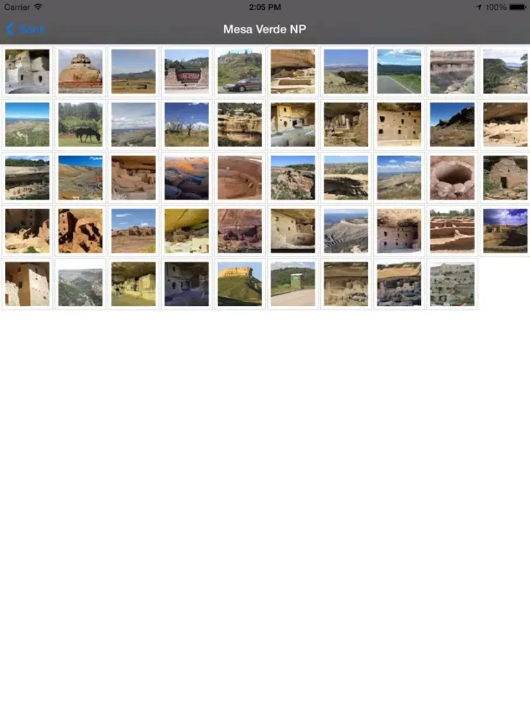 Mesa Verde National Park iPad  Screenshots