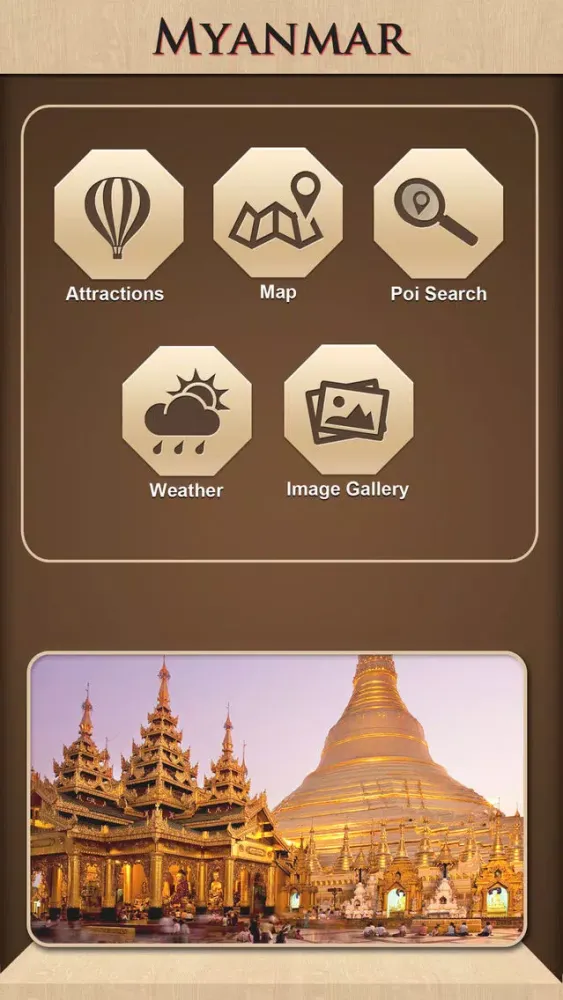Myanmar Tourism Guide应用截图