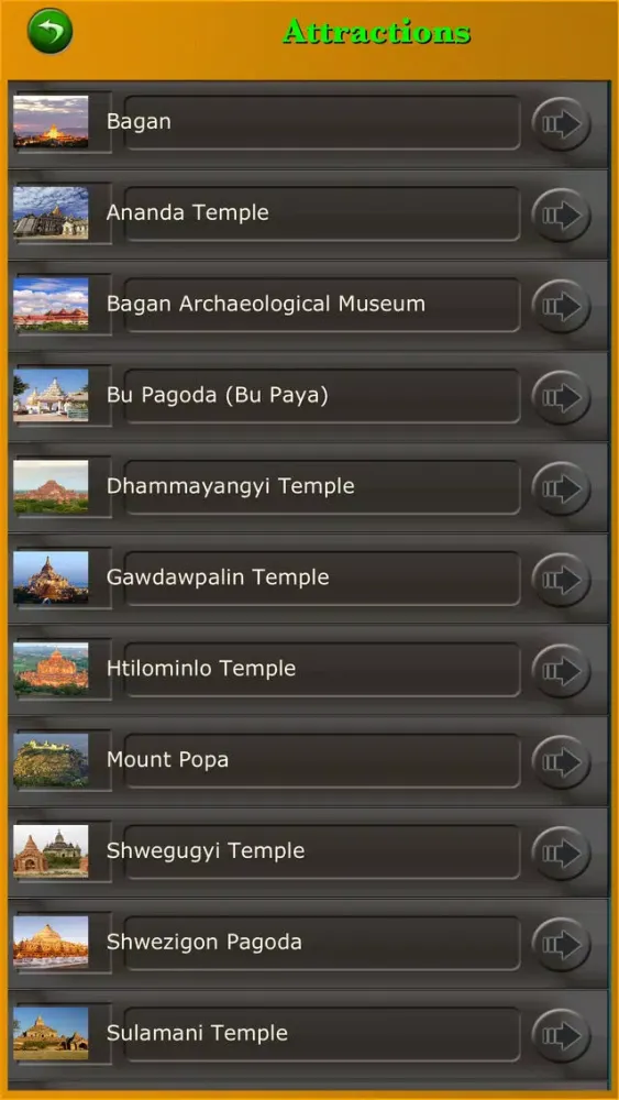 Myanmar Tourism Guide应用截图