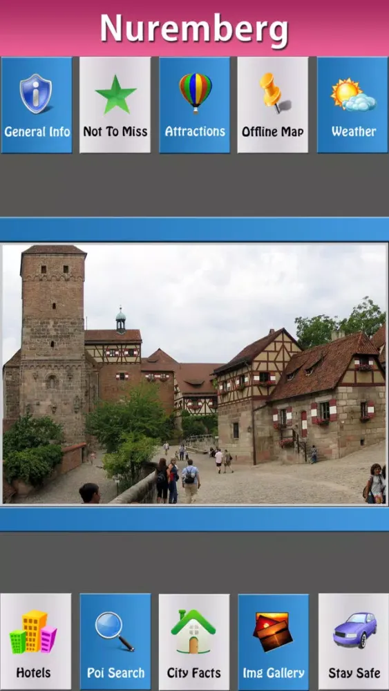 Nuremberg Offline Map Guide スクリーンショット