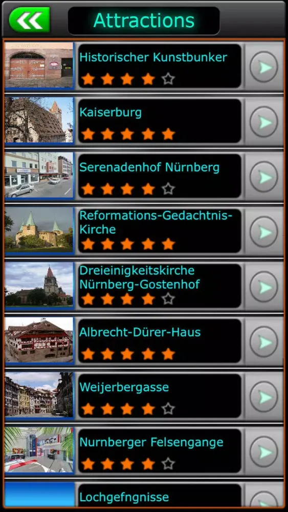 Nuremberg Offline Map Guide スクリーンショット
