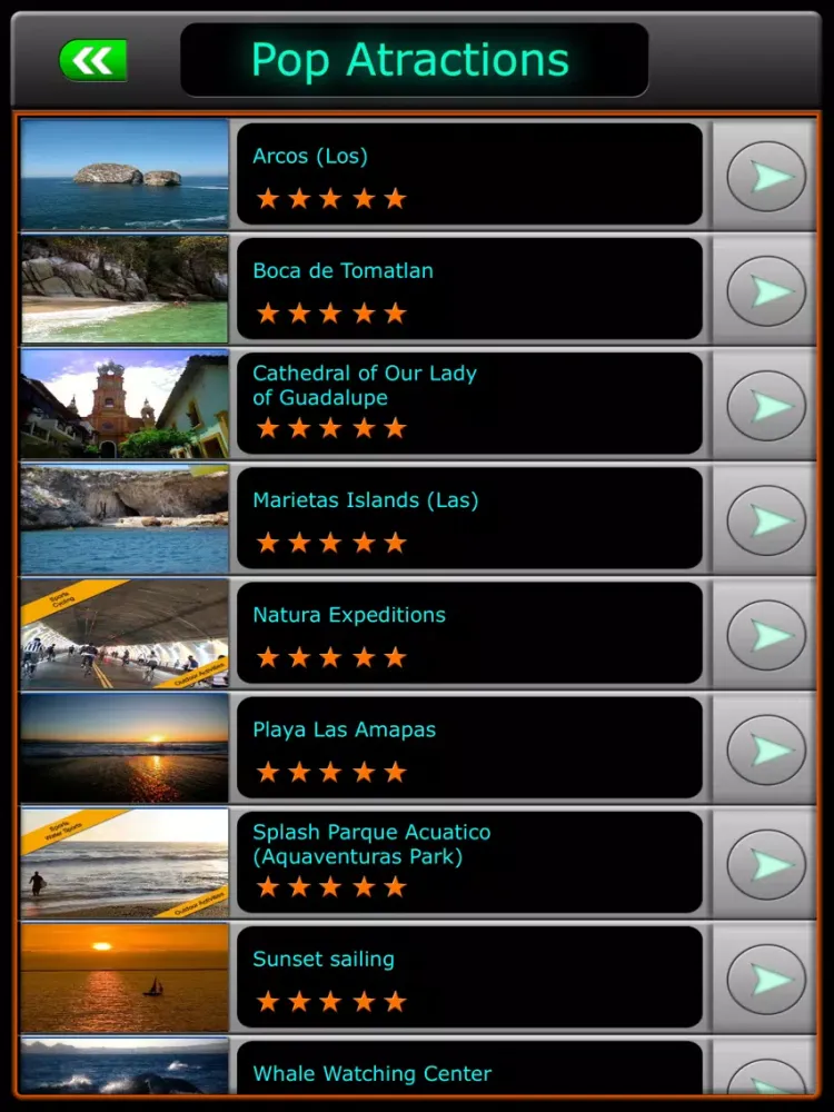 Puerto Vallarta OfflineMap iPad  Screenshots