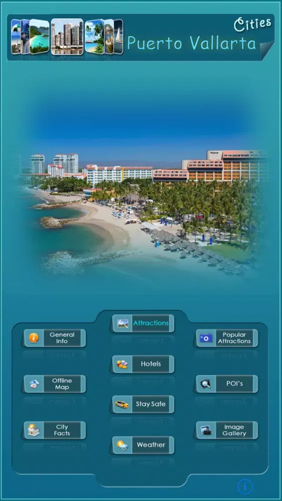 Puerto Vallarta OfflineMap Screenshots