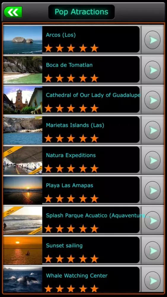 Puerto Vallarta OfflineMap Screenshots