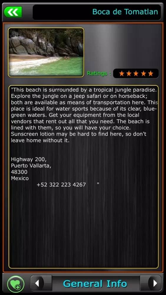 Puerto Vallarta OfflineMap Screenshots