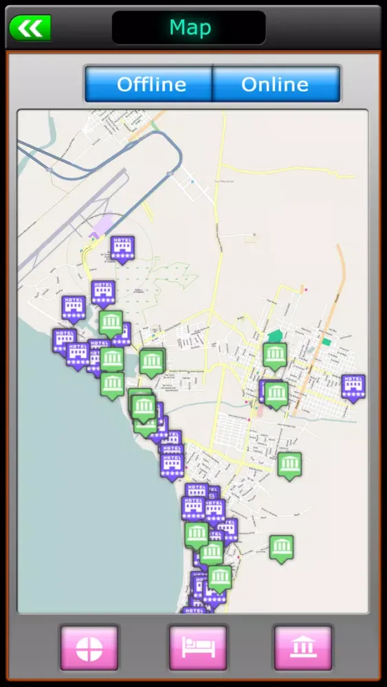 Puerto Vallarta OfflineMap Screenshots