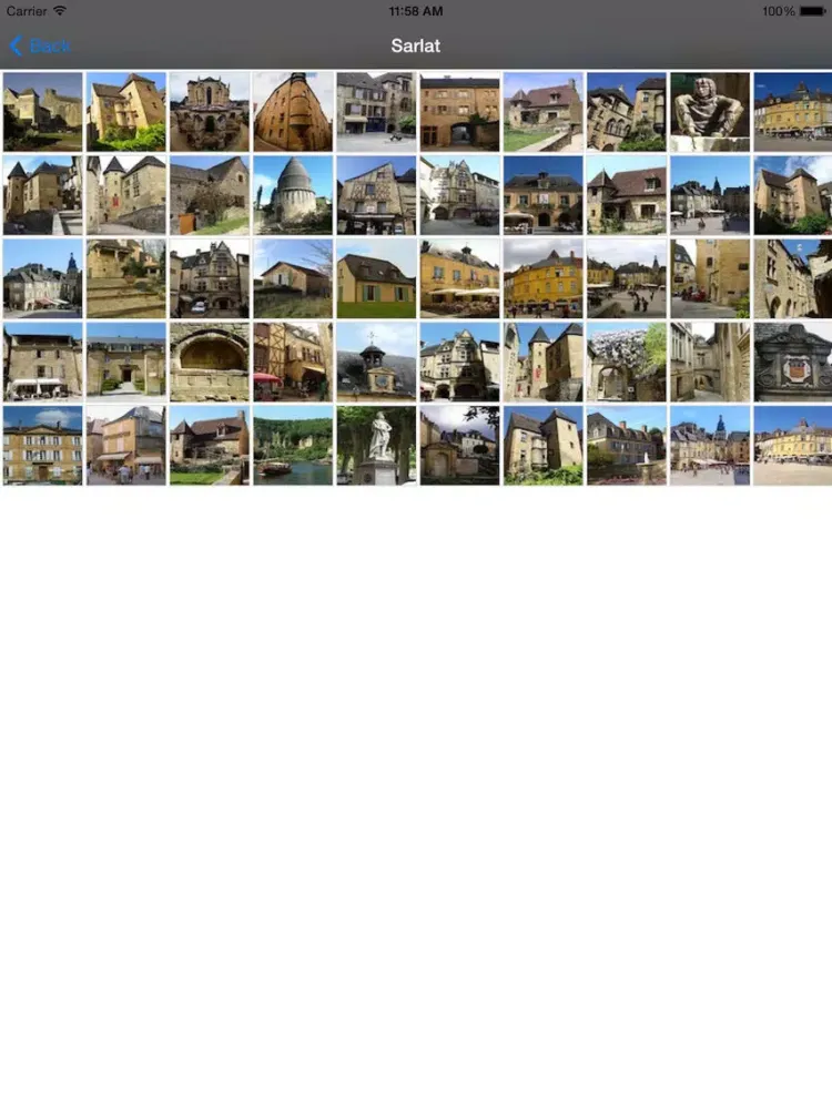 Sarlat-la-Caneda Offline Guide iPad  スクリーンショット