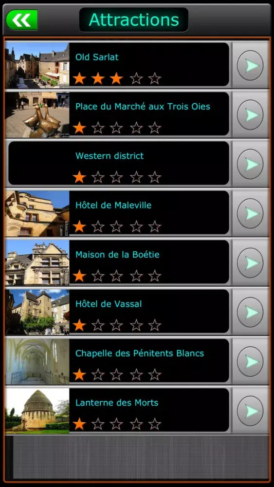 Sarlat-la-Caneda Offline Guide スクリーンショット