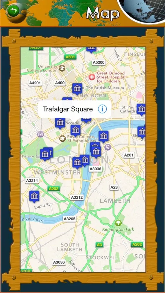 Capturas de tela do England Tourism Choice