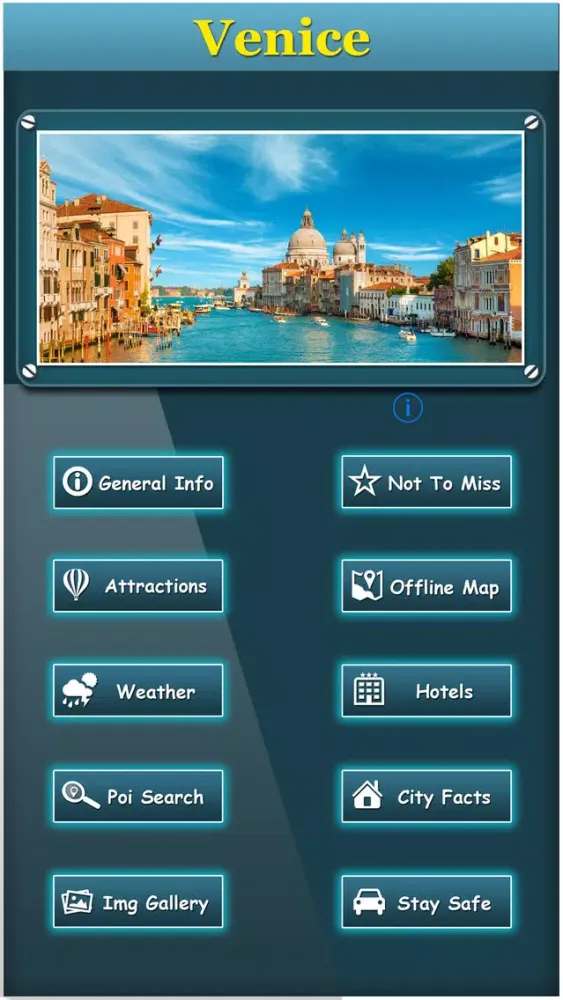 Venice Offline Map Guide স্ক্রিনশট