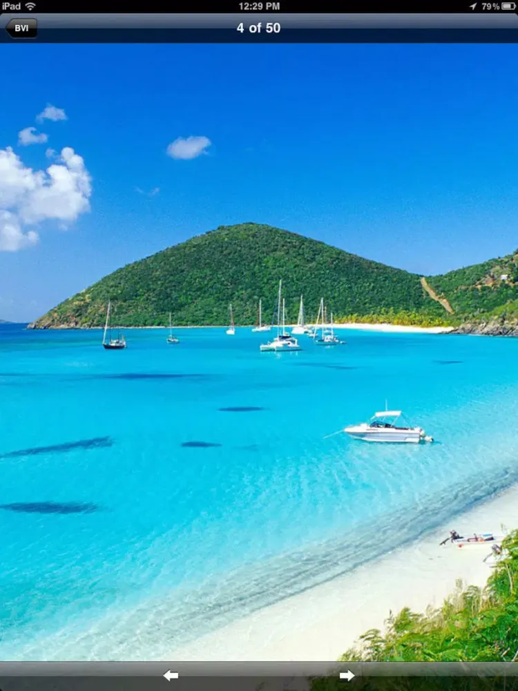 British Virgin Islands offline Map Travel Guide iPad  Ekran Görüntüleri