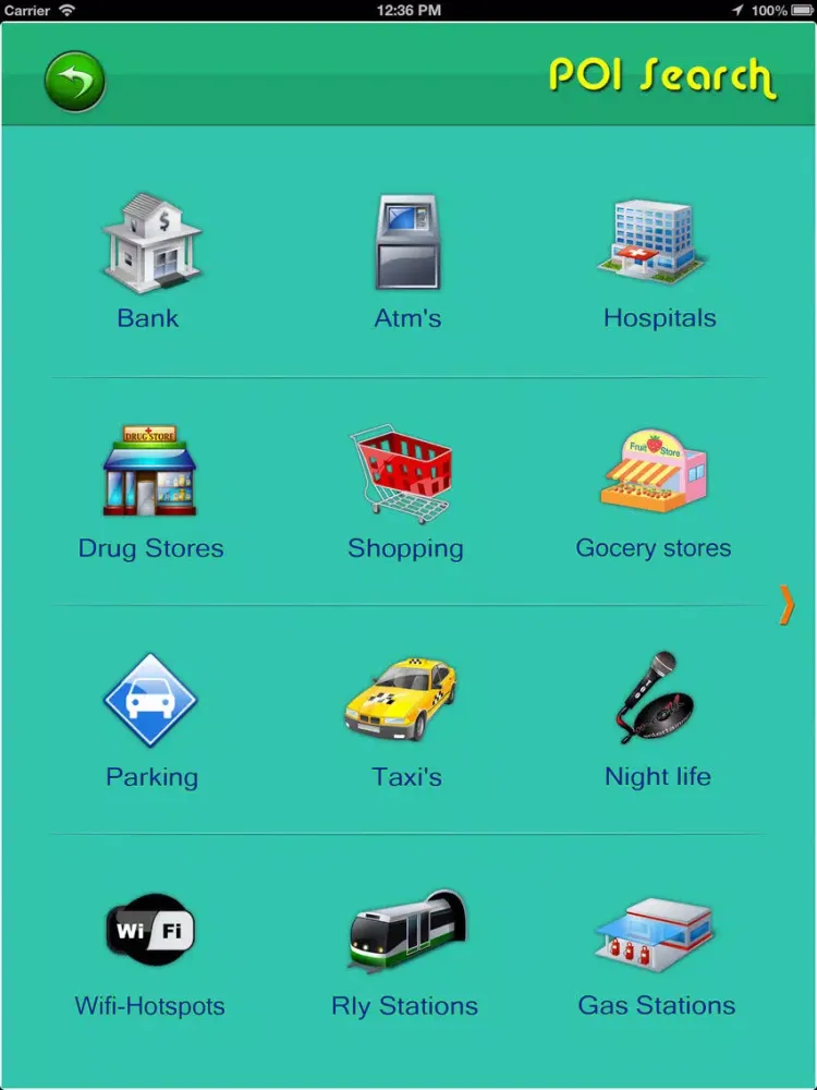 Tangkapan layar Wyoming Campgrounds iPad 