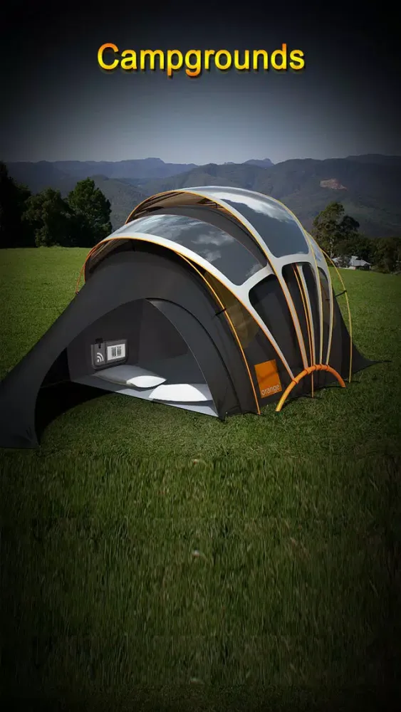Tangkapan layar Wyoming Campgrounds