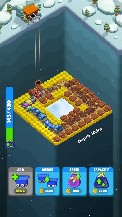 Capturas de pantalla de Gold Miner: Drill Empire