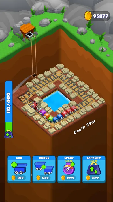 Capturas de pantalla de Gold Miner: Drill Empire