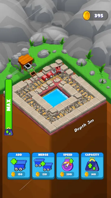 Capturas de pantalla de Gold Miner: Drill Empire