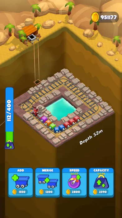 Capturas de pantalla de Gold Miner: Drill Empire