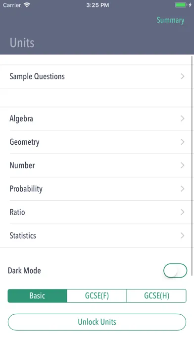 WTMaths Math Revision Ekran Görüntüleri