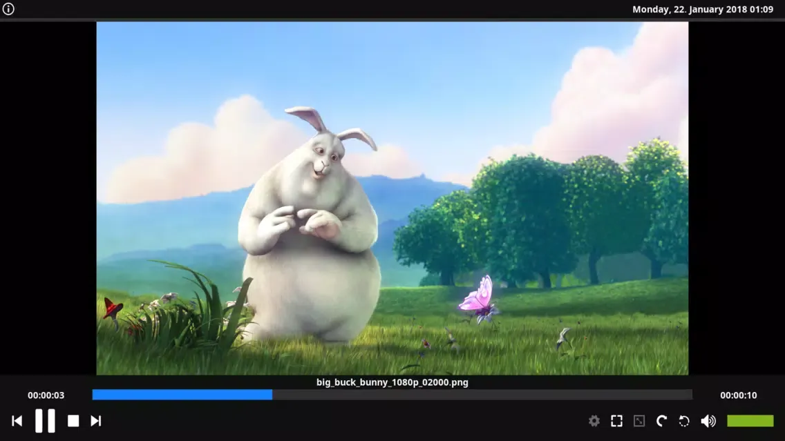 ภาพหน้าจอของ Voya Media