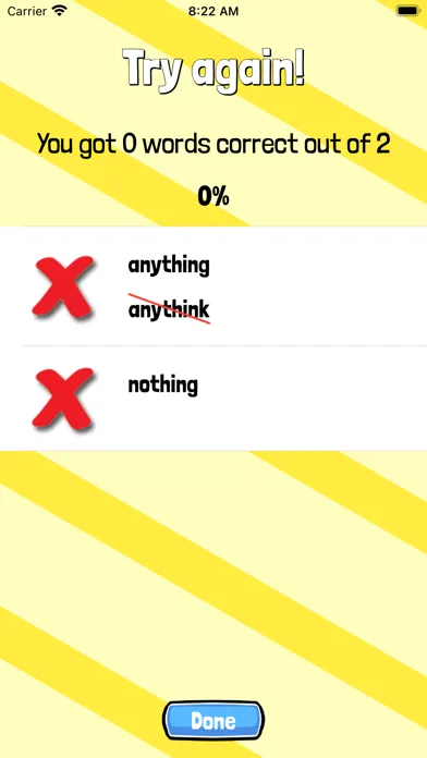 Super Spelling Test Screenshots