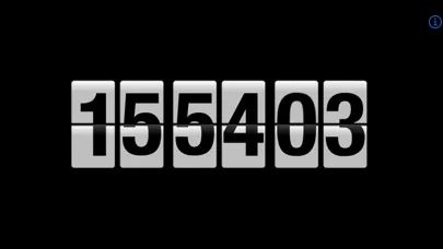Capturas de tela do flipclock