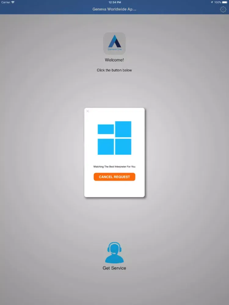 Capturas de pantalla de Geneva Client iPad 