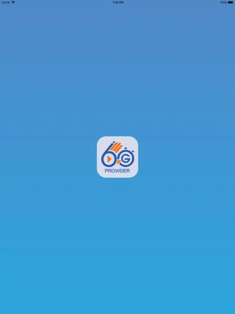 Tangkapan skrin i60G VRI Provider iPad 