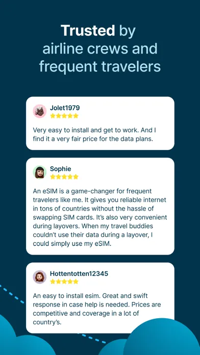 StaffTraveler eSIM應用截圖