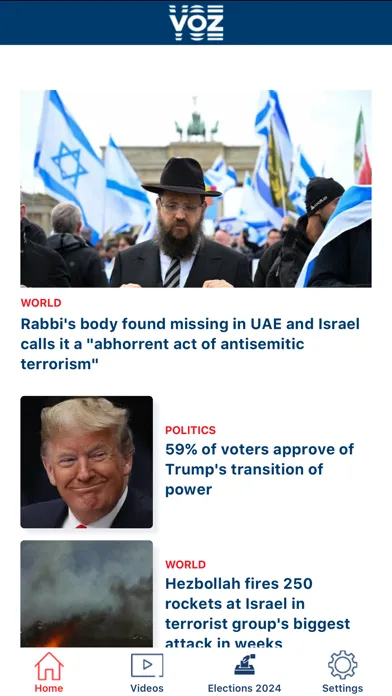 VOZ Screenshots
