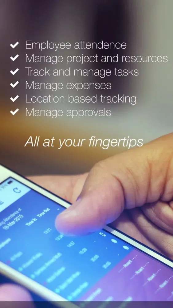 EzyTime - Time Tracking & Attendance with Expense Tracking স্ক্রিনশট