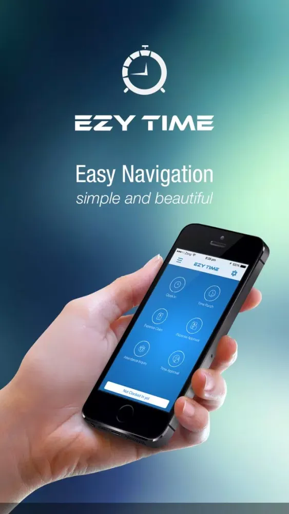EzyTime - Time Tracking & Attendance with Expense Tracking স্ক্রিনশট