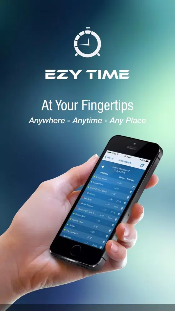 EzyTime - Time Tracking & Attendance with Expense Tracking স্ক্রিনশট
