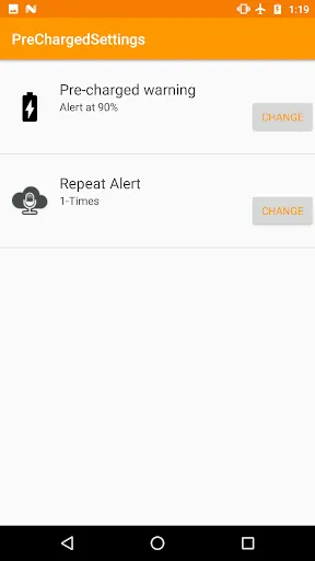 Capturas de pantalla de Battery Voice Alert!