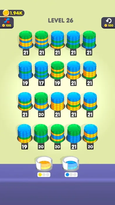 تصاویر Coin Sort Puzzle!