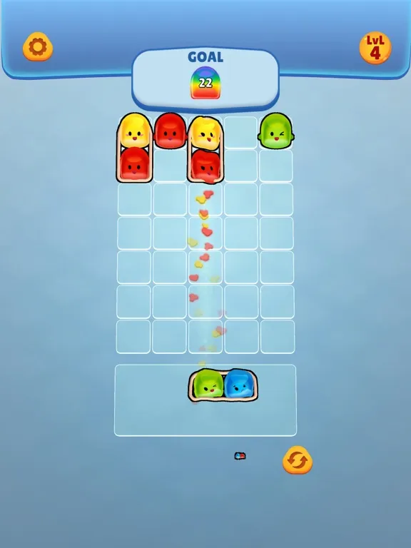 Capturas de tela do Jello Buddies iPad 