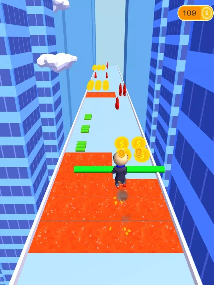 صور Rails Master 3D - Roof Parkour iPad 