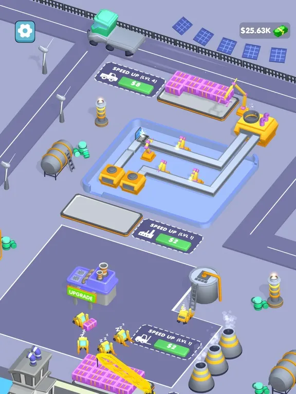 Capturas de tela do Shipping Port Idle! iPad 