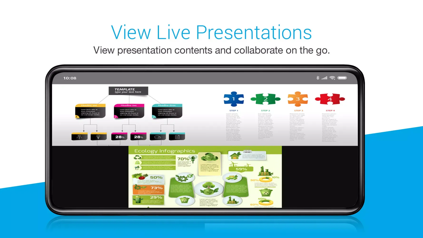 Capturas de pantalla de Video Presentation Control