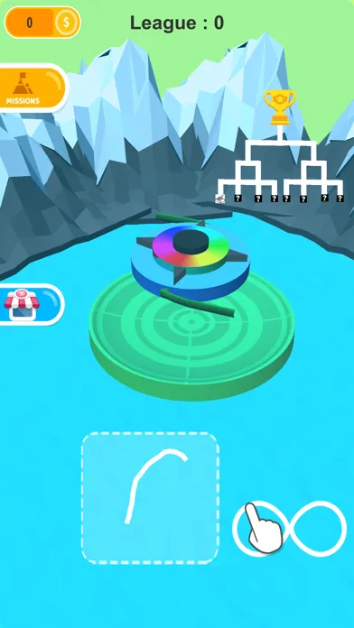 Captures d'écran de Spinner Roll 3D -Fidget Master
