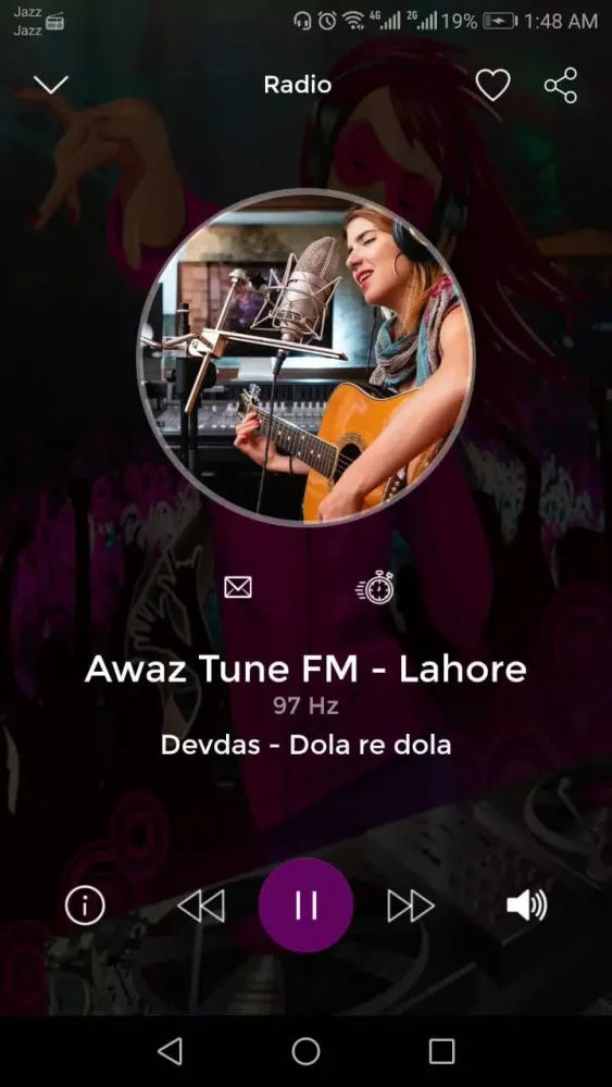 Screenshot di Awaz Tune - Online FM Pakistan