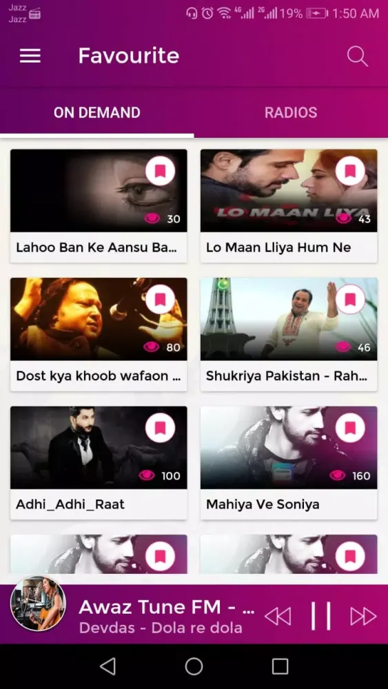 Screenshot di Awaz Tune - Online FM Pakistan
