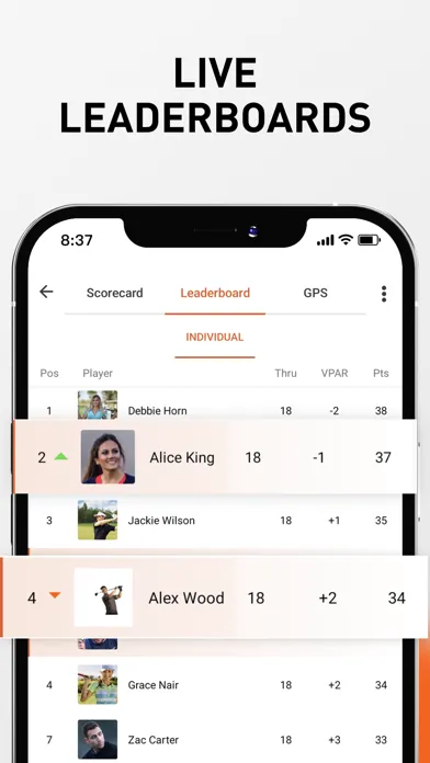 VPAR Golf GPS & Scorecard Screenshots