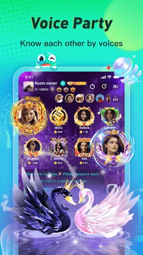Tada - Group Voice Chat Rooms應用截圖
