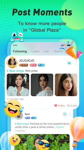 Tada - Group Voice Chat Rooms應用截圖