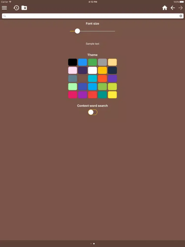ภาพหน้าจอของ English <-> Spanish Dictionary Free iPad 