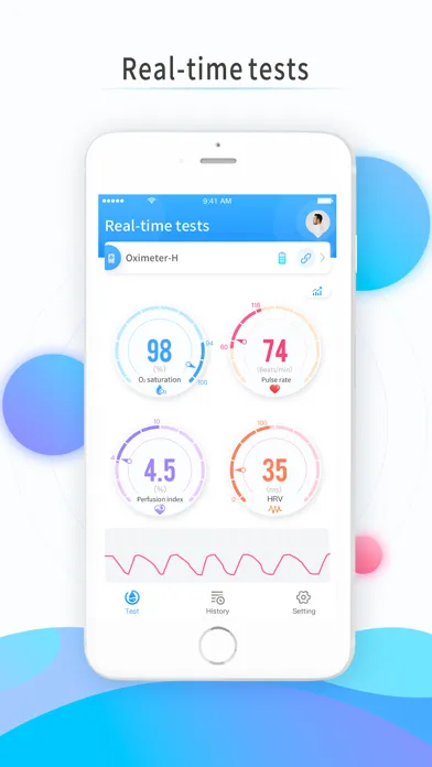 Capturas de pantalla de Oximeter-H